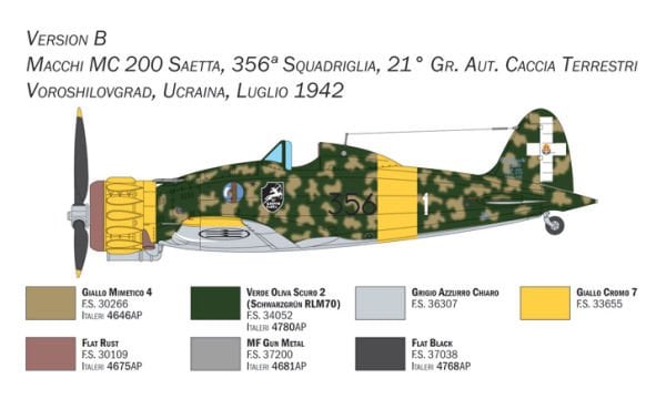 1/48 Macchi C.200 Serie XXI-XXIII