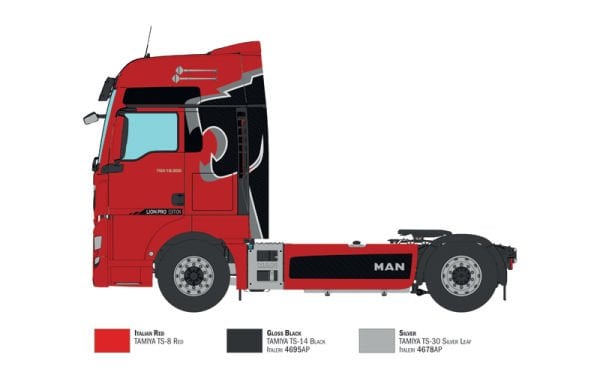 1/24 MAN TGX 18.500 XXL Lion Pro Edition