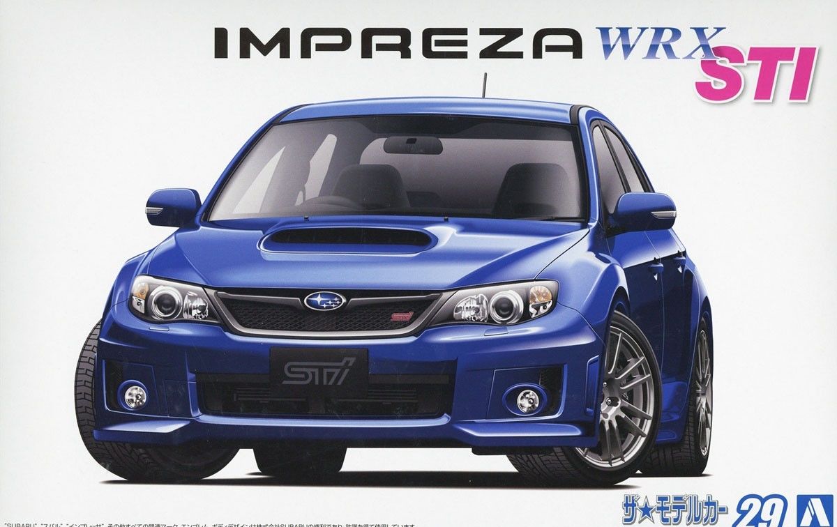 1/24 Subaru GRB IMPREZA WRX STI '10