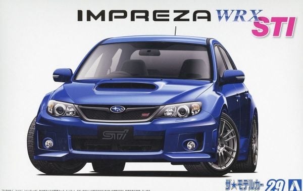 1/24 Subaru GRB IMPREZA WRX STI '10