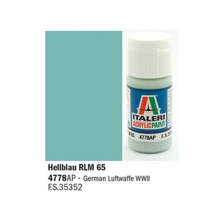 4778 ap Hellblau RLM 65  German Luftwaffe WWII  fs 35352     20ml.