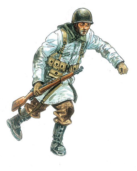 1/72 U.S.Infantry (Winter Unif.)