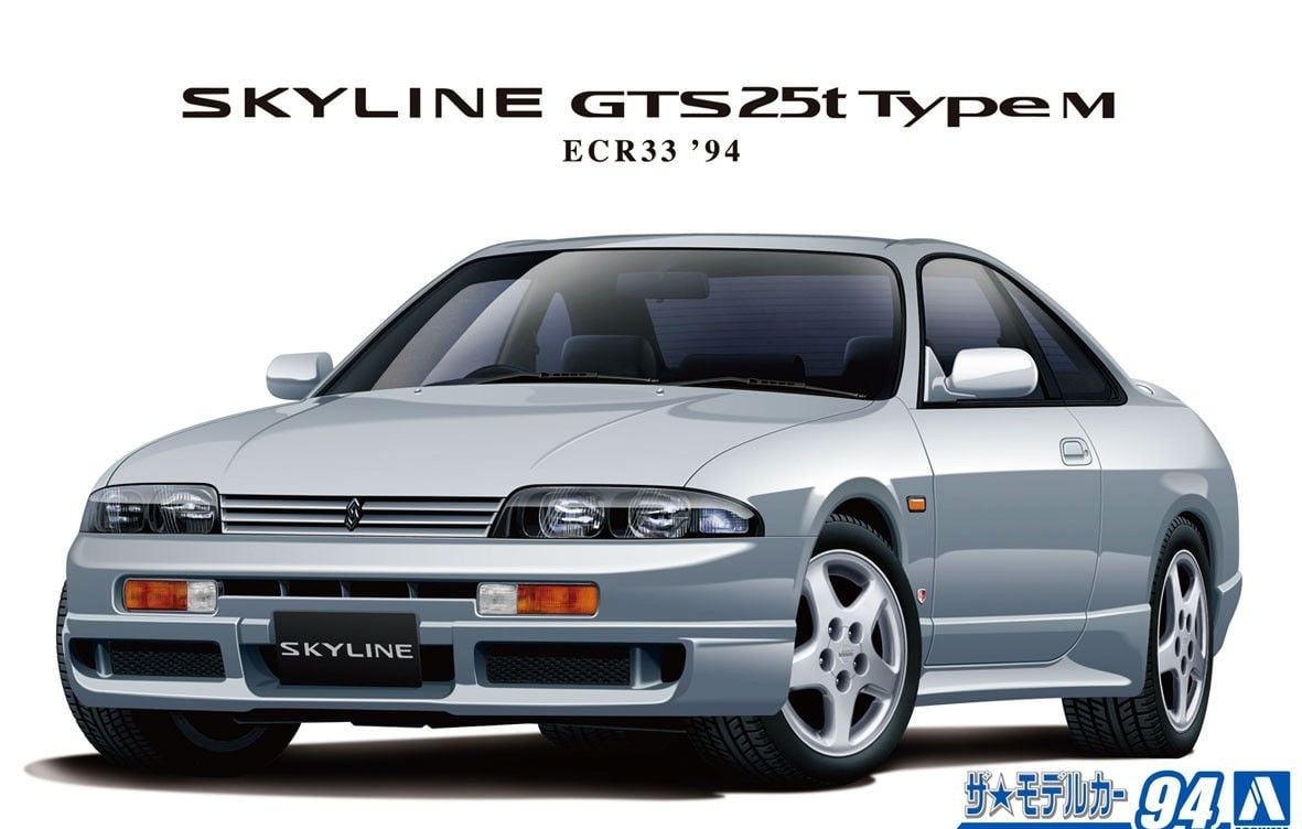 1/24 Nissan ECR33 Skyline GTS25t typeM '94
