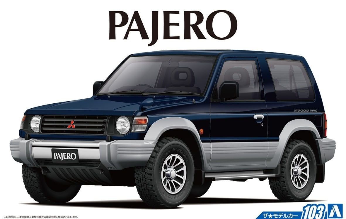 1/24 Mitsubishi V24WG PAJERO METAL TOP WIDE XR-II '91