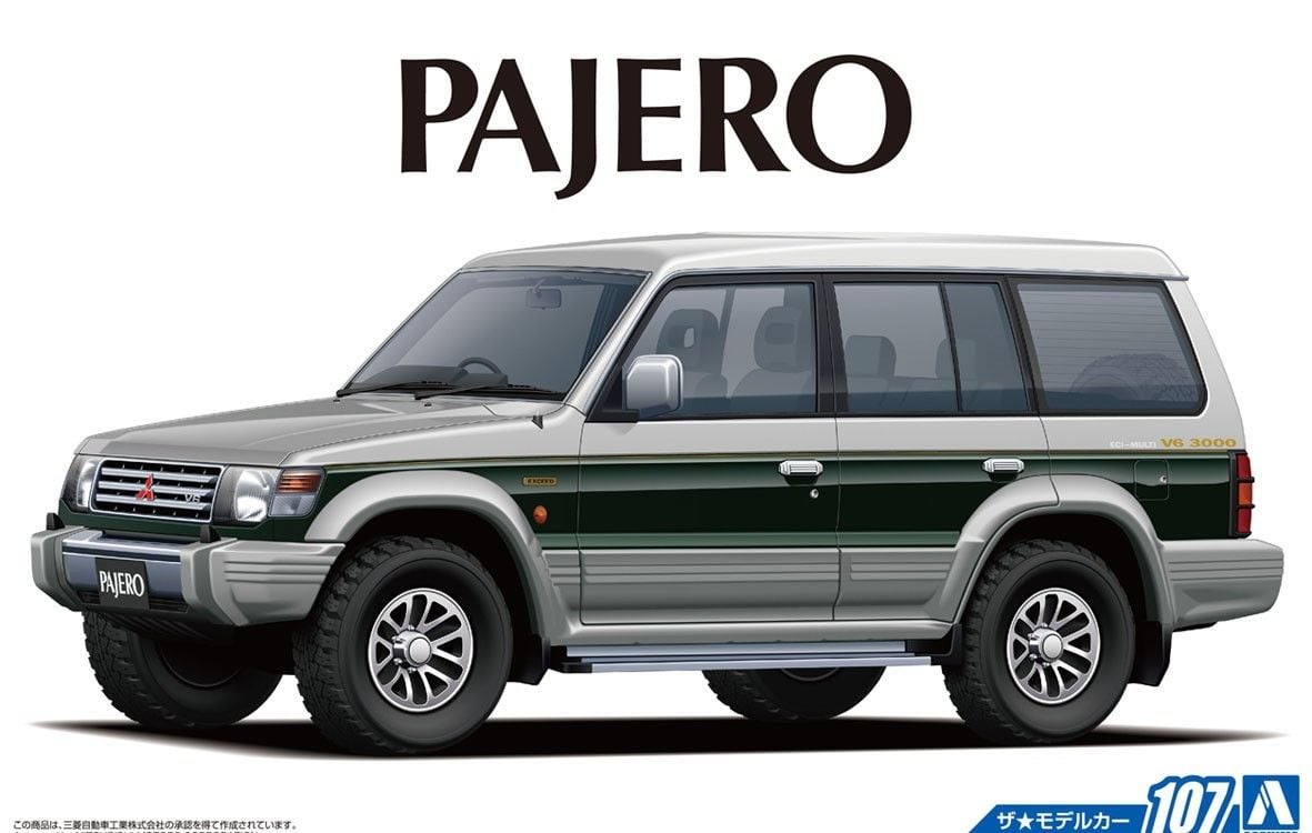 1/24 Mitsubishi V43W PAJERO SUPER EXCEED '91