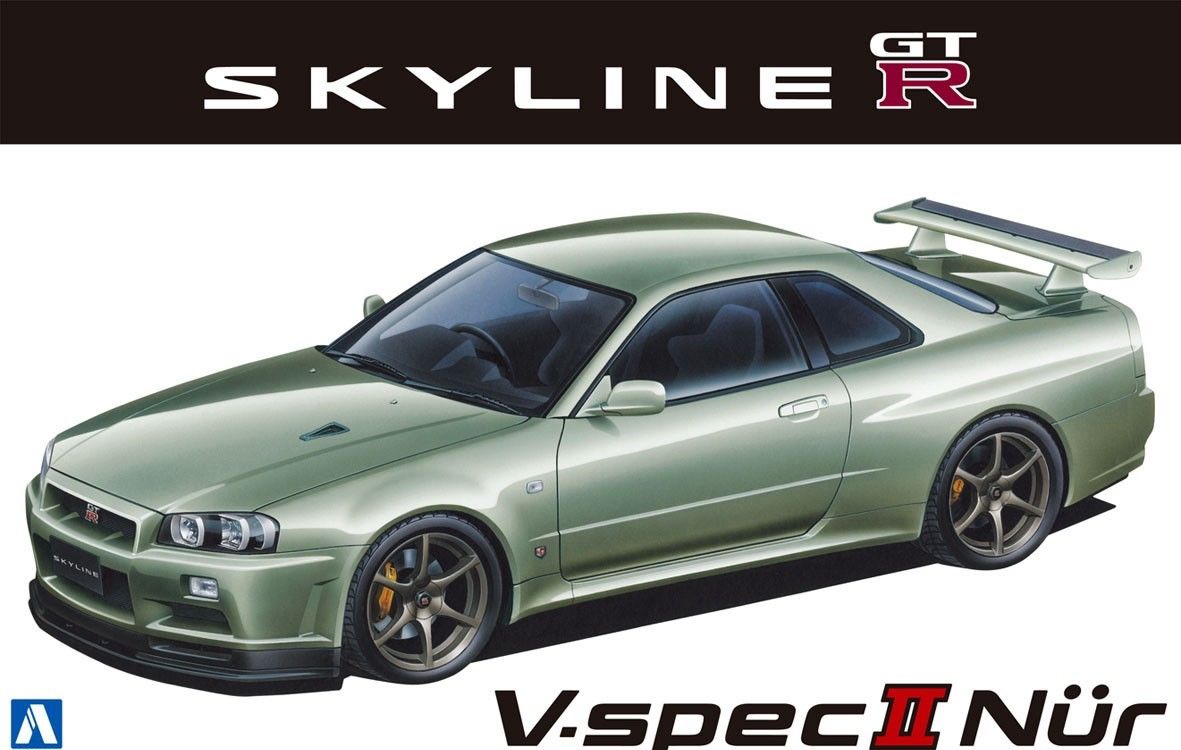 1/24 Nissan BNR34 Skyline GT-R V-specⅡ Nur. '02