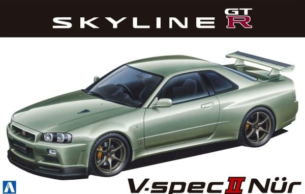 1/24 Nissan BNR34 Skyline GT-R V-specⅡ Nur. '02