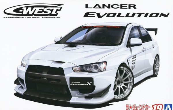 1/24 C-WEST CZ4A LANCER EVOLUTION Ⅹ '07（Mitsubishi）