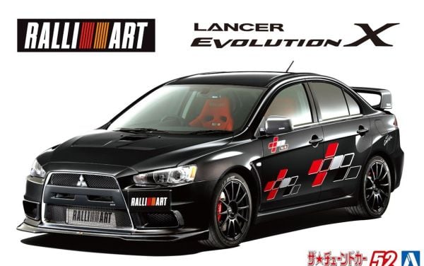 1/24 RALLIART CZ4A LANCER EVOLUTION X '07(Mitsubishi)