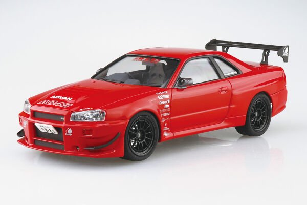 1/24 MCR　BNR34 Skyline GT-R '02（Nissan）