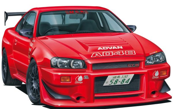 1/24 MCR　BNR34 Skyline GT-R '02（Nissan）