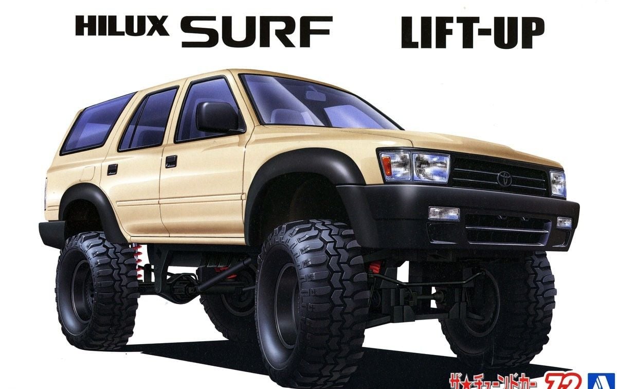 1/24 VZN130G HILUX SURF　LIFT UP '91(Toyota）