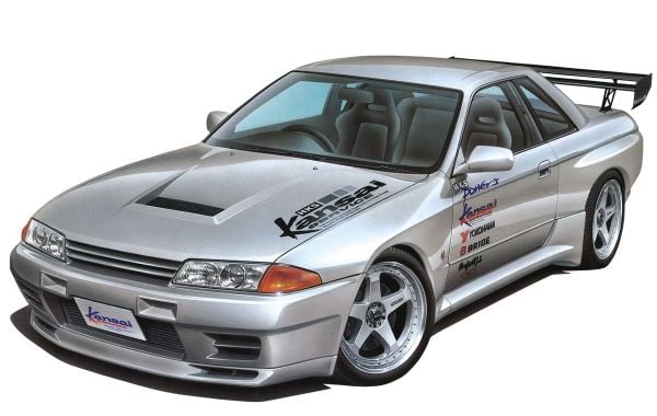 1/24 HKS Kansai BNR32 SkylineGT-R '90(Nissan)
