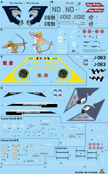 1/48 F-16A FIGHTING FALCON