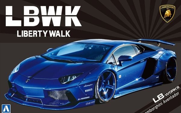 1/24 LB★WORKS Lamborghini Aventador Ver.2