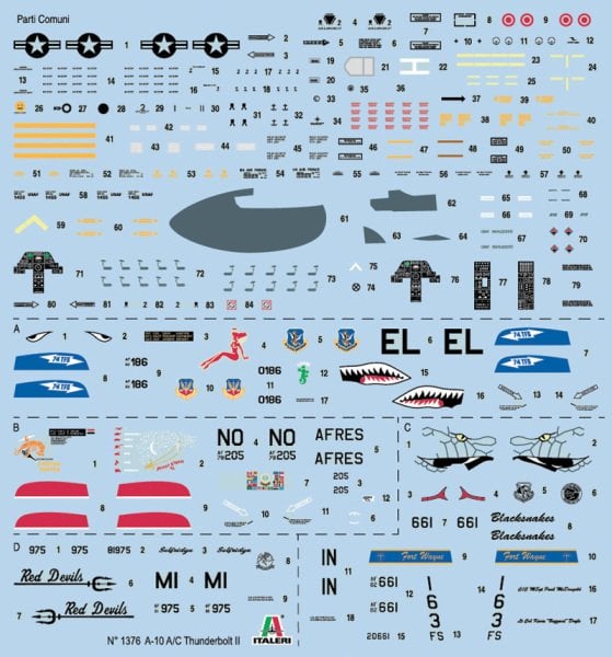 1/72   A-10 A/C THUNDERBOLT ll - GULF WAR