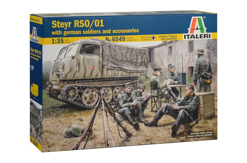 1/35   STEYR RSO/01 with GERMAN SOLDIERS