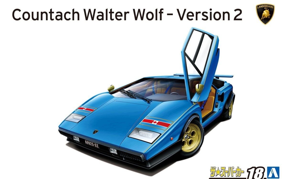 1/24 '76 Wolf Countach Version 2