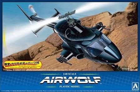 1/48 AIRWOLF CLEAR BODY VER.