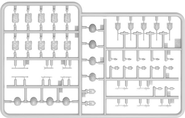 1/35 U.S. Infantry Tank Riders. Set 1
