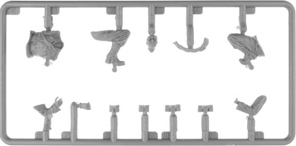 1/35 U.S. Infantry Tank Riders. Set 1