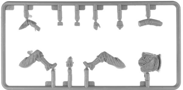 1/35 U.S. Infantry Tank Riders. Set 1