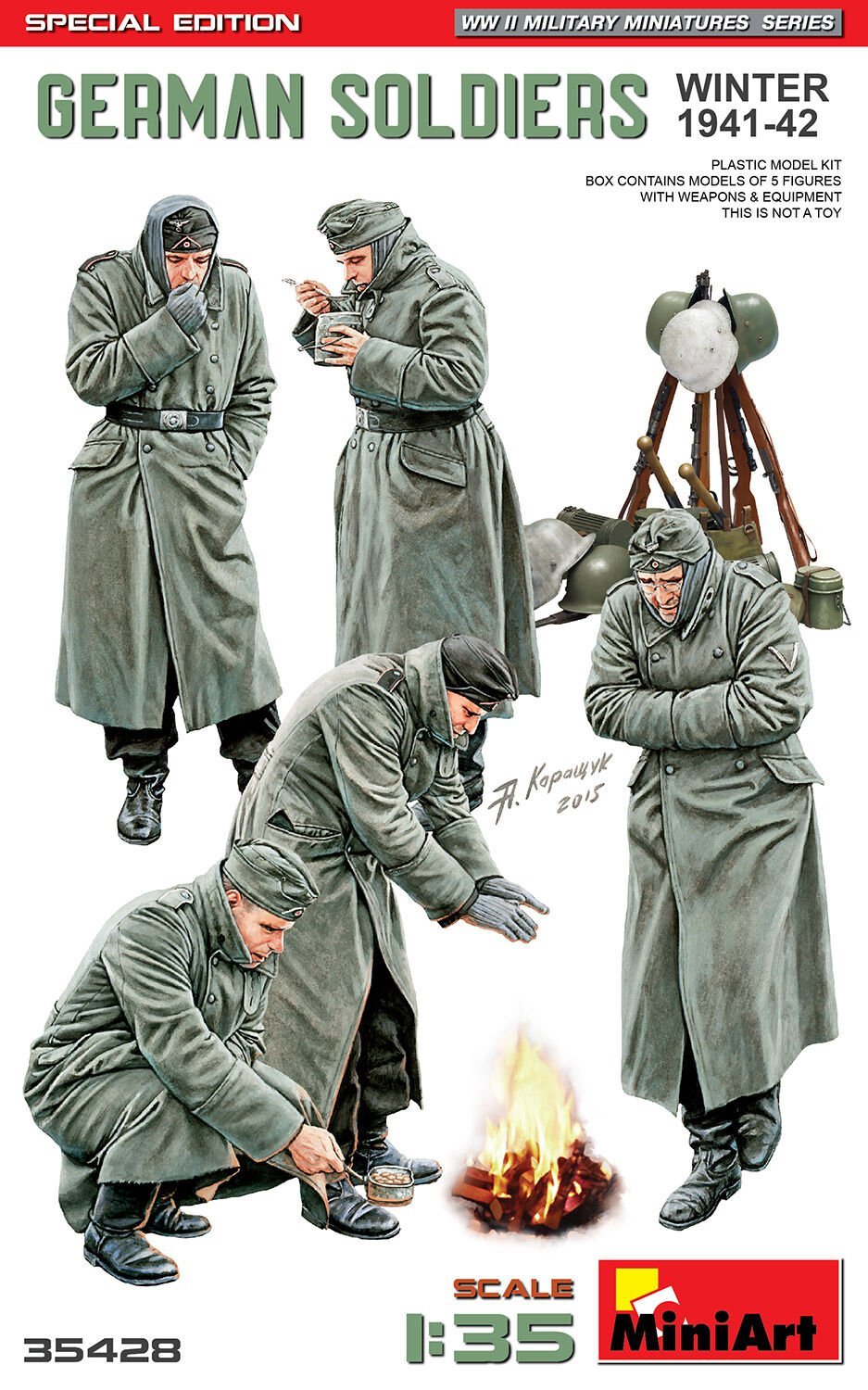 1/35 GERMAN SOLDIERS. WINTER 1941-42. SPECIAL EDITION