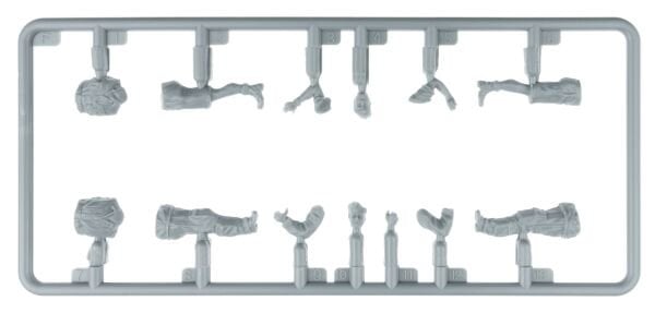 1/48   GERMAN & ITALIAN PILOTS WITH DAL SOLDIERS. NORTH AFRICA