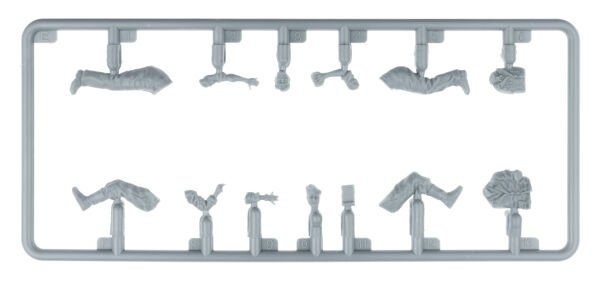 1/48 GERMAN GROUND STAFF w/ACCESSORIES. NORTH AFRICA