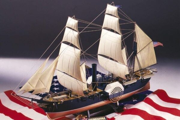 1/150 Black Ships (Susquehanna) [USS, East India Squadron]