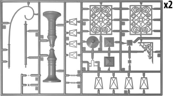 1/35 ACCESSORIES FOR BUILDINGS