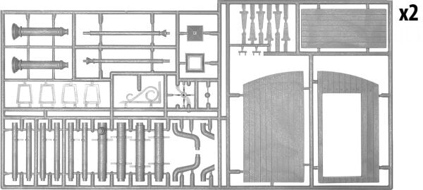 1/35 ACCESSORIES FOR BUILDINGS