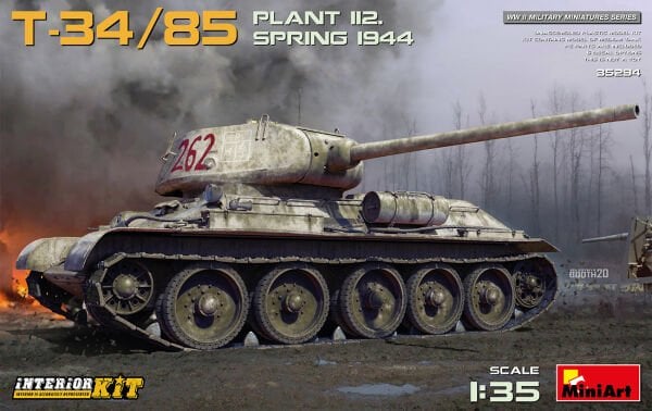 1/35  T-34/85 PLANT 112. SPRING 1944. INTERIOR KIT