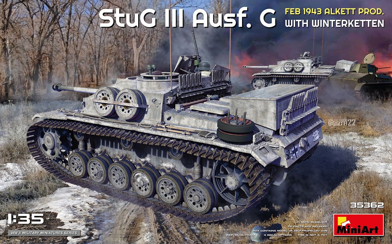 1/35 StuG III Ausf. G FEB 1943 ALKETT PROD. WITH WINTERKETTEN