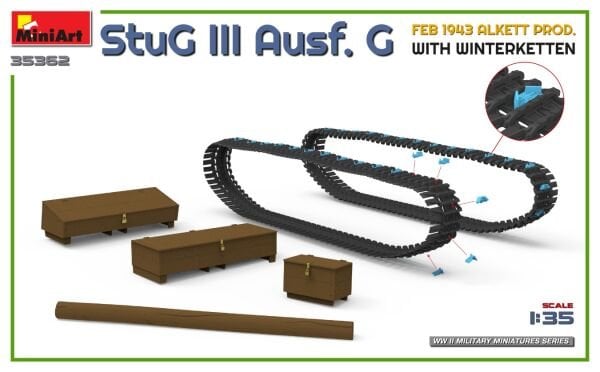 1/35 StuG III Ausf. G FEB 1943 ALKETT PROD. WITH WINTERKETTEN