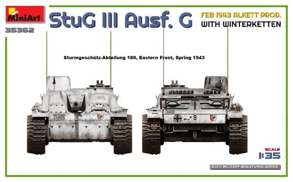 1/35 StuG III Ausf. G FEB 1943 ALKETT PROD. WITH WINTERKETTEN