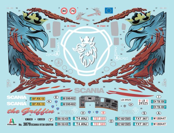 1/24   SCANIA R 730 (THE GRIFFIN)