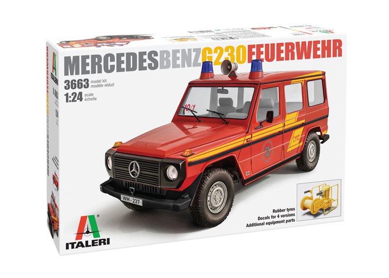 1/24   Mercedes Benz  G230 Feuerwher