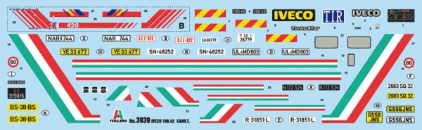 1/24  IVECO TURBOSTAR 190-42 CANVAS WITH ELEVATOR