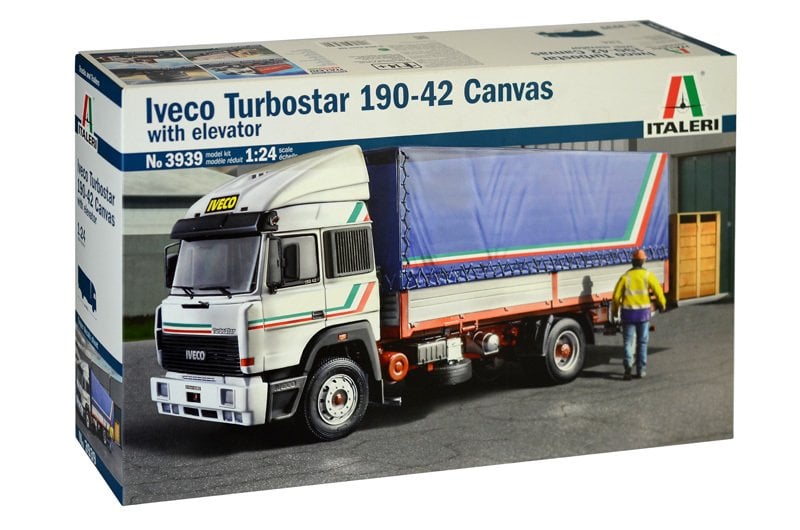 1/24  IVECO TURBOSTAR 190-42 CANVAS WITH ELEVATOR