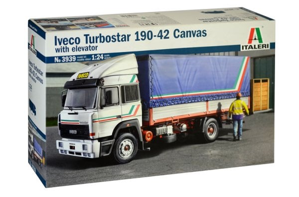 1/24  IVECO TURBOSTAR 190-42 CANVAS WITH ELEVATOR