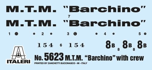 M.T.M. BARCHINO WITH CREW