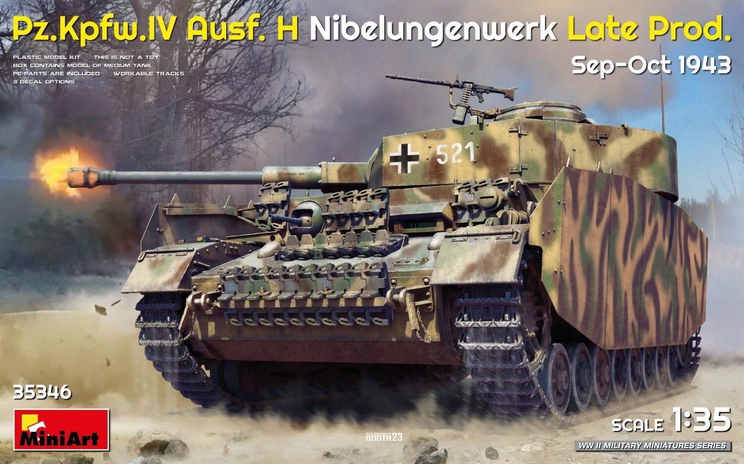 1/35 Pz.Kpfw.IV Ausf. H Nibelungenwerk Late Prod. Sep-Oct 1943
