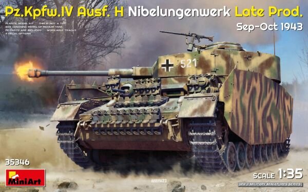 1/35 Pz.Kpfw.IV Ausf. H Nibelungenwerk Late Prod. Sep-Oct 1943