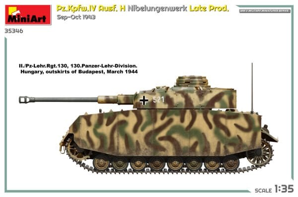 1/35 Pz.Kpfw.IV Ausf. H Nibelungenwerk Late Prod. Sep-Oct 1943