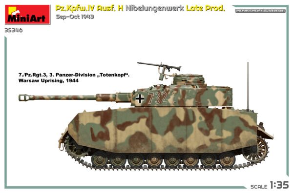 1/35 Pz.Kpfw.IV Ausf. H Nibelungenwerk Late Prod. Sep-Oct 1943