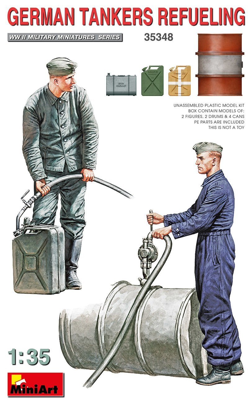 1/35 GERMAN TANKERS REFEULING