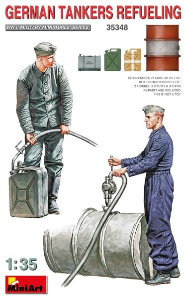 1/35 GERMAN TANKERS REFEULING