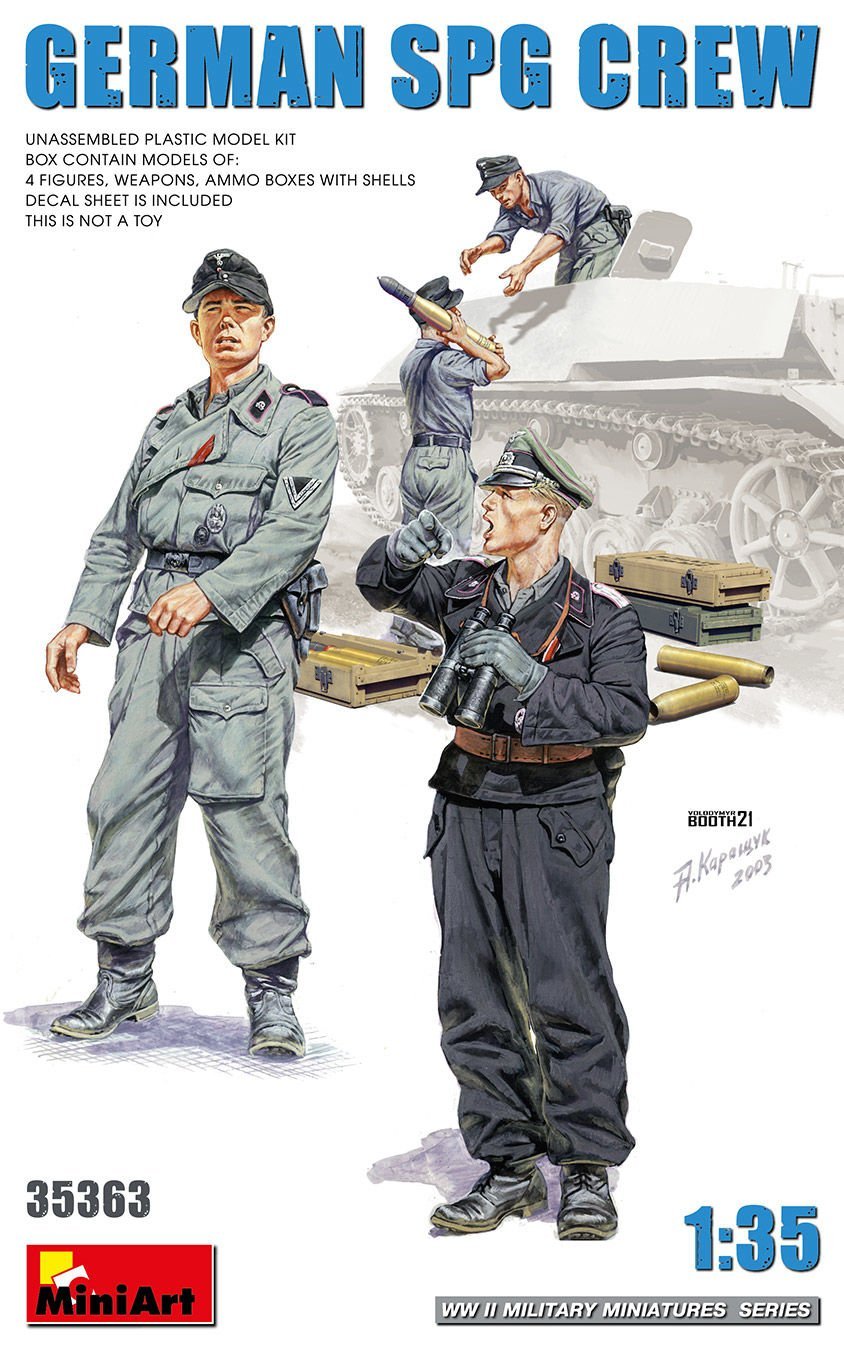 1/35 GERMAN SPG CREW