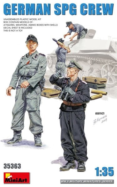 1/35 GERMAN SPG CREW